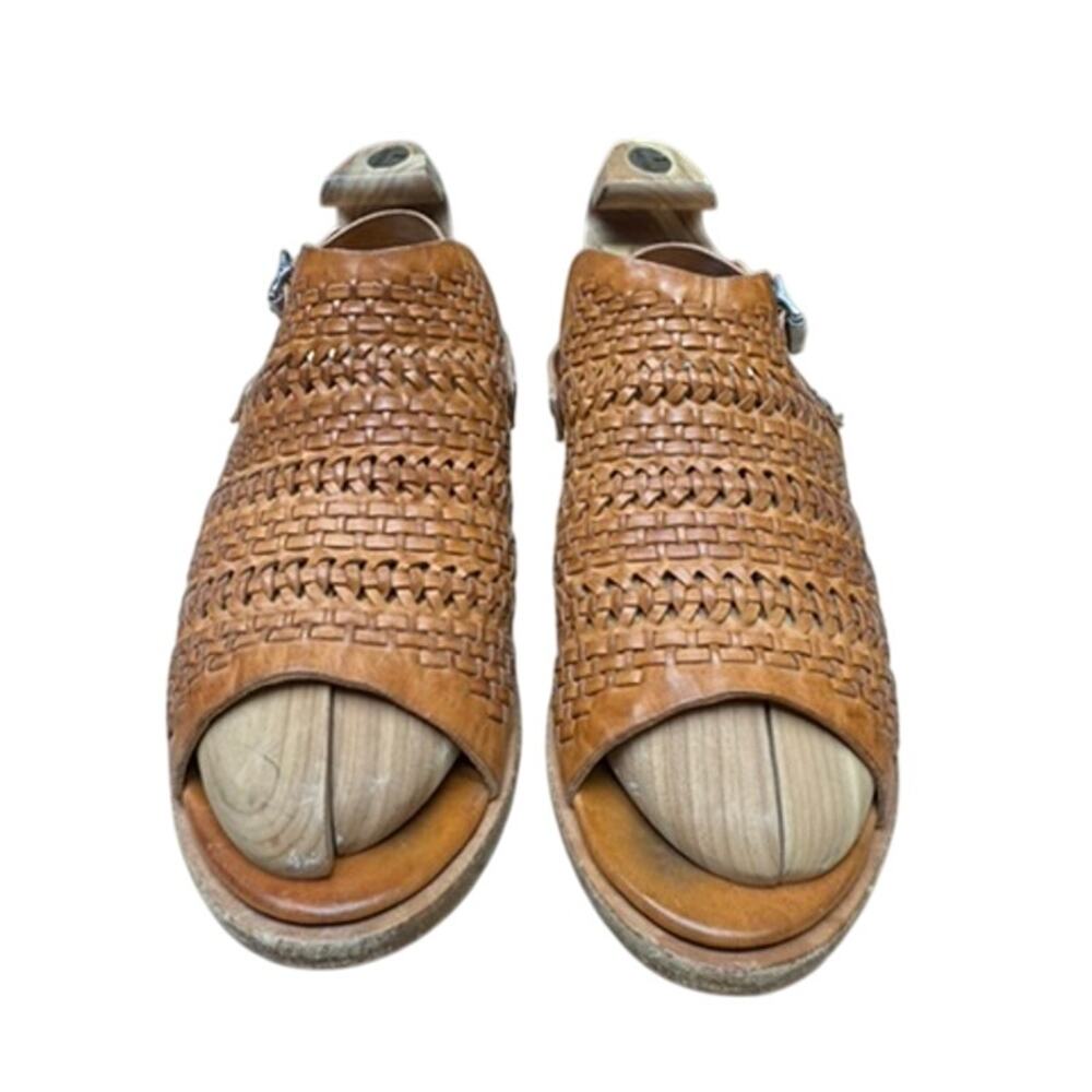 "Rag & Bone" Open Toe Strappy 2.5" Chunky Heel Sz… - image 3